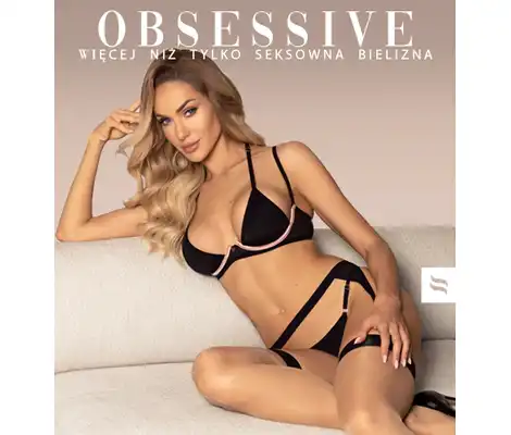 Zmysłowa bielizna erotyczna marki Obsessive - rozpal sensualną namiętność w sypialni!