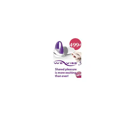 <b>Genialna supernowość!<br> We-Vibe 3!!! juz w Polsce!</b><br>Zdalnie sterowany, Aż o 40% mocniejszy motor!!! +Travel Case. We-vibe to mega skuteczny generator ograzmów dla dwojga.