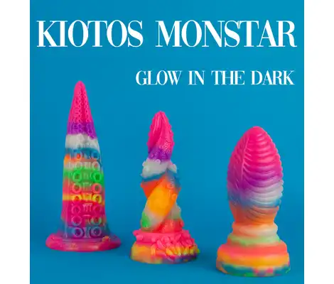 Kiotos Monstar — Świecące w ciemności dilda dzikich bestii. Ciekawy pomysł na wspólną noc.