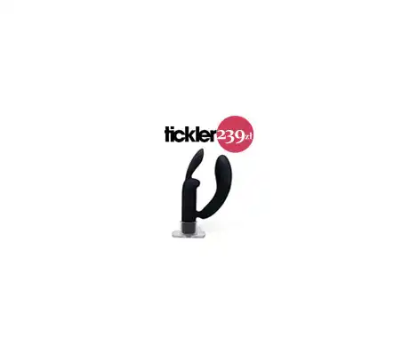<b>Najnowszy TICKLER DOUBLE BLACK</b><br>Niewielkich rozmiarów, silikonowy, wodoodporny, stymulujący punkt G -Perfekcyjny.