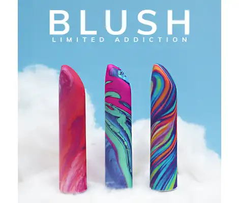 Recenzja Limited Addiction od Blush. Bajecznie kolorowe wibratory, które uniosą cię w chmury!