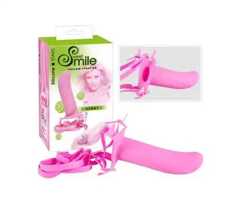 Horny! Silikonowy Strap On dla Niej i dla niego. Sweet Smile.