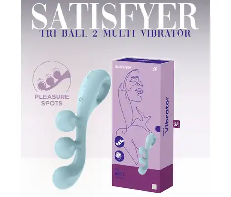 Satisfyer — Tri Ball 2. Przełomowy i wielofunkcyjny wibrator od znanej niemieckiej marki.