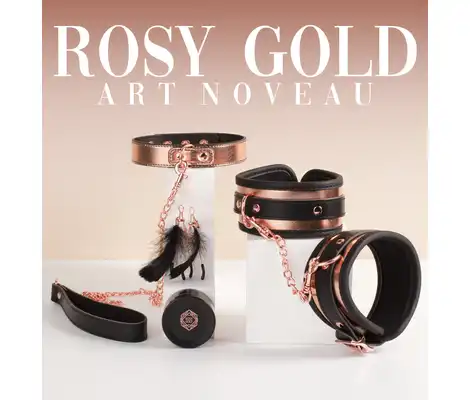 Rosy Gold — Noveau Kinky. BDSM w eleganckim, secesyjnym stylu. Zniewolenie w wersji glamour.