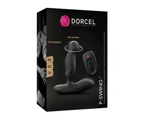 Idealn prezent dla partnera - zdalnie sterowany masażer prostaty marki Dorcel. Bestseller!