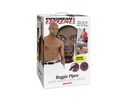 Reggie Pipes w 3D. Pierwszy taki realistyczny afroamerykanin w historii.