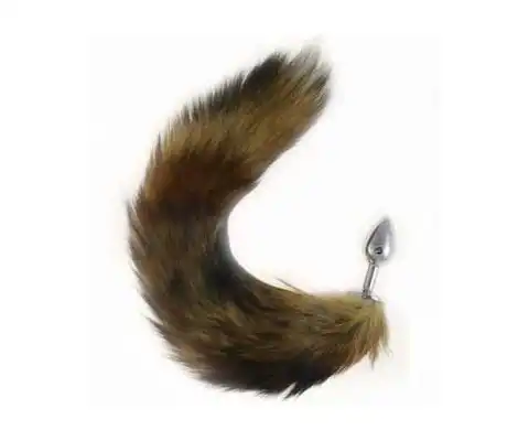 Wtyczka analna z lisią kitką! Fox Tail Plug.